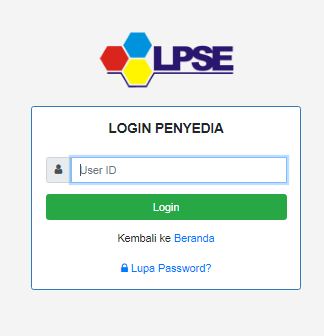 Memasukkan user ID