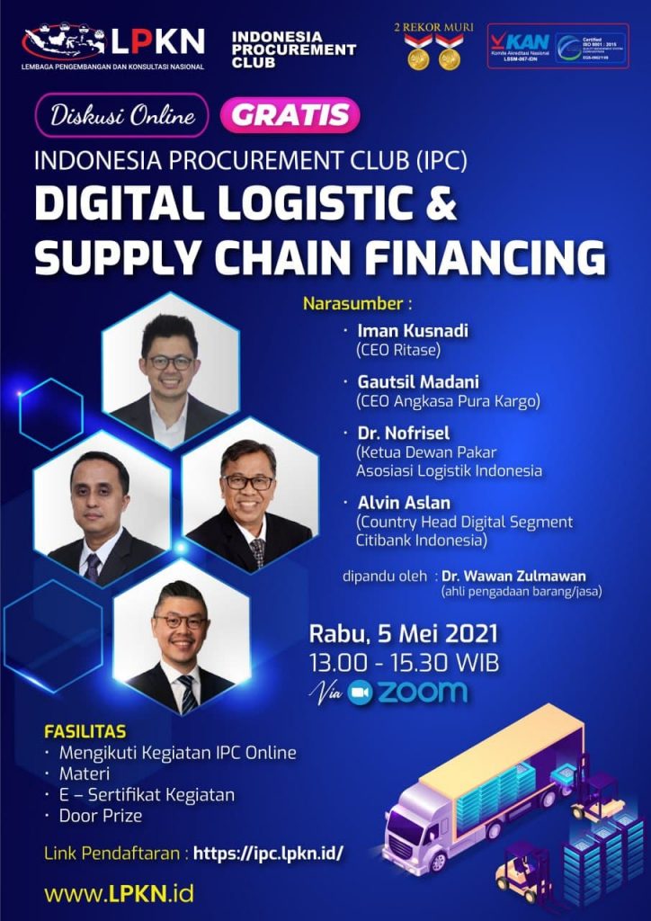 Diskusi Online Gratis IPC : Digital Logistic & Supply Chain Financing ...